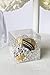 Ling's moment Clear Gift Boxes 2 x 2 x 2 Pack of 50 for Thanksgiving Christmas Wedding Party Baby Shower Candy Favor Boxes