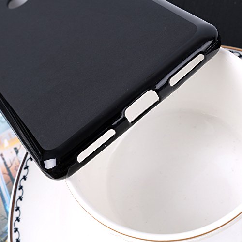 GoRogue Pudding TPU Shock Proof Protective Back Case Cover for Lenovo K8 Plus (Black)
