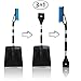 Snow Buddy 3-in-1 Snow Removal Kit for Cars and Trucks, Aluminum Alloy Telescopic 47