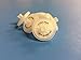 Syringe Filter, PTFE, 25mm Diameter, 0.45um, 10/pk