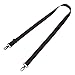 LIHITLAB Shoulder Strap, 1.25 inch Wide, Adjustable, 28-51 inches, Black (A7579) (A-7579)