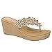 New Women Flip Flops Platform Thong Sandals Fashion Colors Wedge Heel Shoes SNJ SHOES