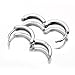 ANDI ROSE Fashion Jewelry 925 Sterling Silver Mens Women Hoop Dangle Stud Earrings