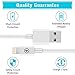 NNICE Phone Charger 10Ft Cable with Plug, UL Certified Dual USB Wall Charger Adapter and 10 Foot Long Fast Charging Sync Cord Compatible with Phone XS/XS Max/XR/X/ 8/7/ 6/ 6S Plus, 5S/ SE(4 in I)