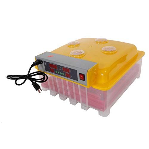 Owlhouse Egg Incubator, Digital Fully Automatic Incubator for Chicken Eggs, 36 Egg Poultry Automatic Hatching Hatcher Machine with Flashlight for See Egg and Water Injector