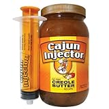 Cajun Injector Creole Butter Marinade (16 oz) with Original Cajun Marinade Injector
