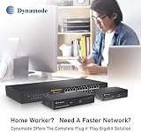 Dynamode SW80010-D 8 Port Fast Ethernet 10/100Mbps Network Switch Plug Play view 4