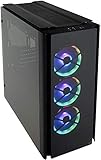 CORSAIR OBSIDIAN 500D RGB SE Mid-Tower Case, 3 RGB Fans, Smoked Tempered Glass, Aluminum Trim - Integrated COMMANDER PRO fan and lighting controller