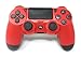CHASDI V2 PS4 Controller Wireless Bluetooth with USB Cable for Sony Playstation 4 Compatible with Windows PC & Android OS (Red)