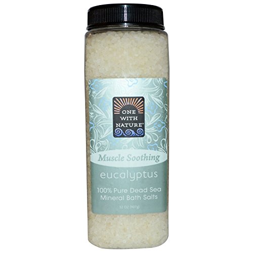 One with Nature, Mineral Bath Salts, Eucalyptus, 32 oz (907 g)(pack of 2)