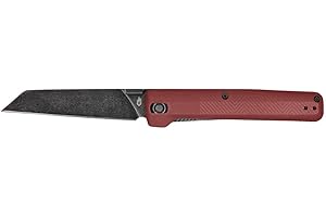 Gerber Gear Pledge Pocket Knife with Pocket Clip - 3.7" Full Panel Plain Edge Blade Folding Knife - EDC Gear and Equipment