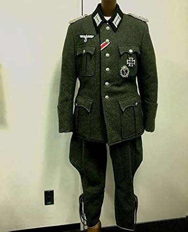 Amazon Co Jp カメラード カメラート バルバロッサ社製 Ww2 ドイツ軍 将校 野戦服 上下wh 少佐 各徽章付 ホビー 通販