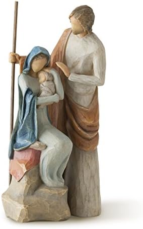 Willow Tree The Holy Family, Sculpted Hand-Painted Nativity Figure