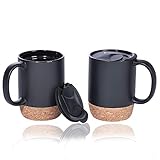 Coffee Mug Set of 2, 15 OZ Large Coffee Mugs with