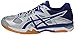ASICS Women's Gel Tactic Volleyball Shoe, Silver/Royal/White, 8.5 M US