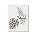Pine Cone Stencil - Tree Design, Art, Stencils