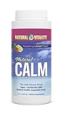 Natural Vitality Natural Calm Magnesium Anti Stress, Organic, Raspberry Lemon, 16 oz