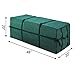 Elf Stor Heavy Duty Canvas Christmas Tree Storage Bag with Straps, fits up to 7.5 ft Tree, Green