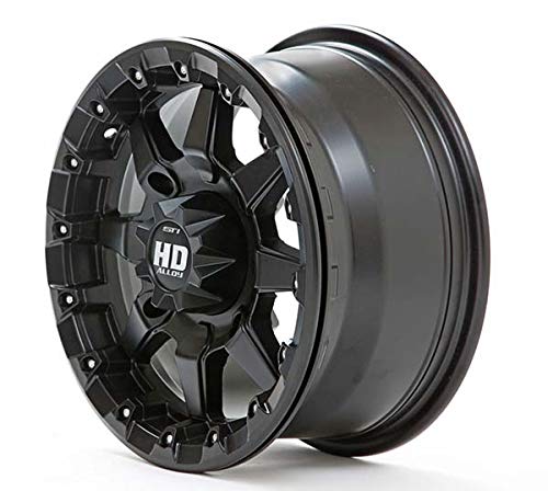 STI HD5 Beadlock Matte Black ATV Wheel 14x7 (4/156) - (5+2) [14HB523]