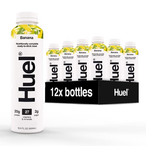 Huel ReadytoDrink Banana Meal Replacement Drink High Protein Drink Nutritionally