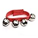 Coolrunner 2pcs/4pcs Band Wrist Bells Christmas Musical Tambourine Wrist Shaking Jingle Bells Percussion Orchestra Rattles Toy for Kids (2)