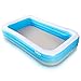 Inflatable Pool, Sable Swimming Pool for Baby, Kiddie, Kids, Adult, Infant, Toddler, 118