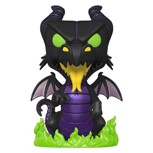 Funko Pop! Jumbo: Villains - Maleficent Dragon - Disney Villains - Vinyl-Sammelfigur - Geschenkidee - Offizielle Handelswaren - Spielzeug Fuer Kinder und Erwachsene - Movies Fans