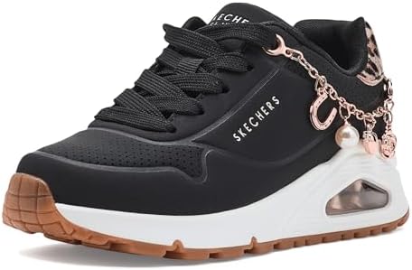 Amazon.com | Skechers Street Women's, TRES-AIR UNO-Shim-AIRY, BKRG