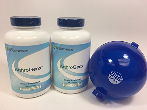 Biogenesis Arthrogenx - New Formula - 150 Count 2 Pack FREE Viitaball Bundle