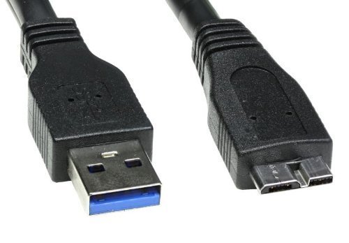 Storite OEM SuperSpeed USB 3.0 Cable A to Micro B - 3 Feet - 100cm - 1M Length - For WD/Seagate/Clickfree/Toshiba/Samsung External Hard Drives