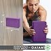 Gaiam Essentials Yoga Brick | Sold as Single Block | EVA Foam Block Accessories for Yoga, Meditation, Pilates, Stretching (Purple)thumb 3