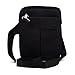 Padwa Lifestyle Pouch Soft Sleeve Carrying Bag Case with Handle Shoulder Strap Zipper for iPad Mini 4 Mini3 Mini2 Mini and 7 to 8 Inch Android Tablet PC (Black)
