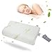 Contoured Support Pillows, MEJOY Memory Foam Pillows, Cervical Neck Support for Neck Pain Relief, Headache Relief, Sleep Right Positioner, Breathable Cushion