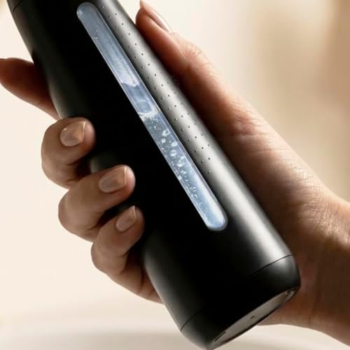 Munddusche ToothCare 6000 Jet Liberty, 180 ml, 1500 Impulse/Min, 5 Modi inkl. GumCare, 4 magnetische 360°-Düsen, IPX7 wasserdicht, 30 Tage Akku, Ladestation, Auto-Off nach 90 Sekunden