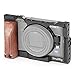 SMALLRIG RX100 Cage Kit Compatible with Sony RX100 VI (for Sony M6) Camera with Wooden Handle Handgrip – 2225
