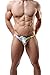 Sexy Men's Briefs Floral Printed Underwear Cotton Hip Empty Underpants (L)