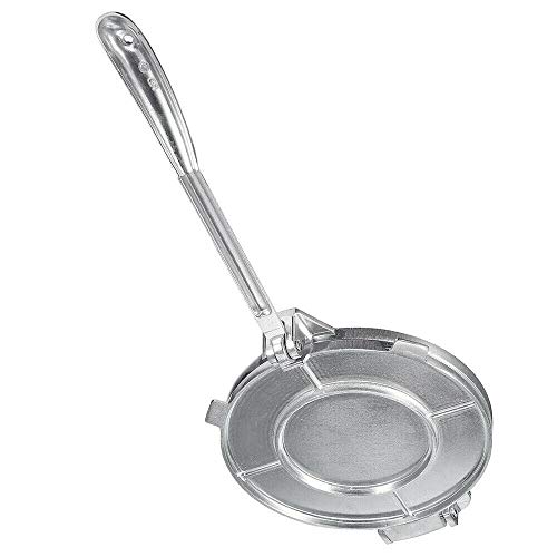 Tortilla Press- 7.8inch Tortilla and Roti Maker Aluminium Electric Tortilla Press Baking Maker for Pitas,Chapati,Flatbread,Pancake Cooking Plate(Non-Stick)
