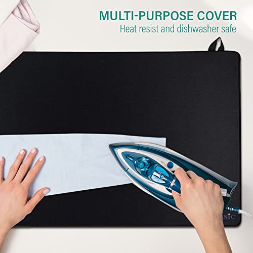 Larsic Stove Cover Protects Electric Stove Washer Dryer Top. Anti