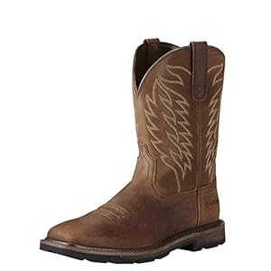 ARIAT Men's Groundbreaker Square Toe Work Boot