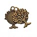 Makhry 30pcs Antique Bronze Alloy Cabochon Frame Setting Tray Pendant Mixed Tibetan Style Alloy Pendant Cabochon Bezel Settings