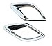 New 2pcs Chrome Rear Fog Light Lamp Frame Cover Trim Emblems For Mazda CX-5 CX5 2013 2014 2015 2016