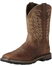 ARIAT Men's Groundbreaker Wide Square Toe Workboot