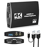 MOYOON Capture Card USB 3.0, 4K HDMI Video Capture