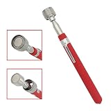VASTOOLS Telescopic Magnetic Pickup Tool,10LB Magnet Stick, 30" Extendable Magnet with Pocket Clip