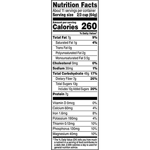 QUAKER SIMPLY GRANOLA, OATS, HONEY, & ALMONDS, 24.1OZ BOX