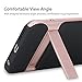 iPhone 6S Case, Rock Classic Shell Hybrid Double Layer Shock Absorbing Armor Case Cover with Kickstand for Apple iPhone 6S / iPhone 6 4.7 inch (Grey/Black)