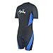 Layatone Wetsuit Shorts for Men Premium 3mm Neoprene Diving Suit Keep Warm Wetsuits for Women - Surfing Suit Snorkeling Suit Scuba Diving Thick One Piece Swimsuit - Wet Suit for Men