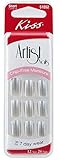 (2 Pack) Kiss Artist Nails Chip-Free Manicure 7 Day Wear Short Length 51052