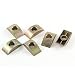 uxcell 8mm Hole Furniture Connector Fittings Half Moon Spacer Washer 6 Pcs