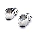 Mxeol Bimini Rail Mount 7/8 Inch Bimini Top Rail Clamp Stainless Steel Pair